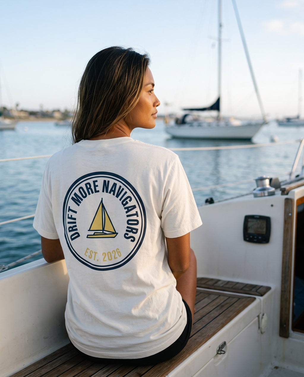 Navigators Tee — on-model
