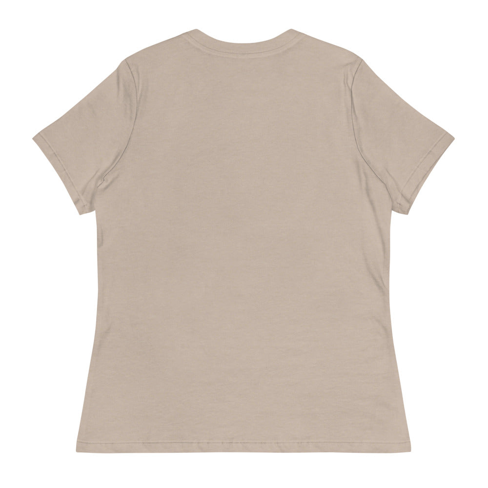 Campfire- Stay One More Night Womens Tee — Heather Stone back