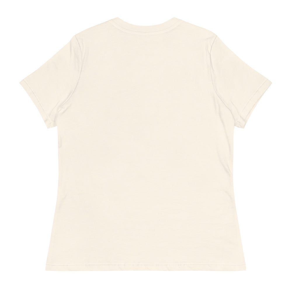 Campfire- Stay One More Night Womens Tee — Natural back