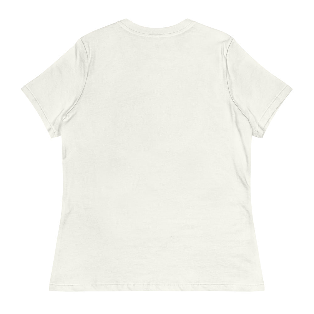 Campfire- Stay One More Night Womens Tee — Vintage White back